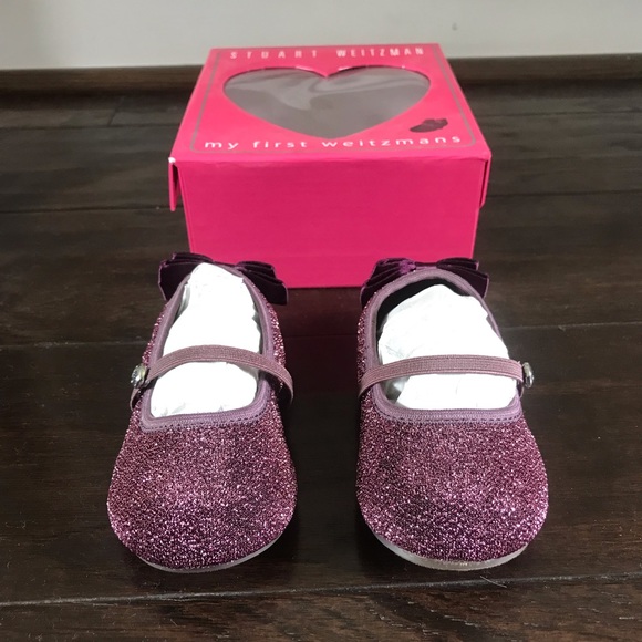 my first weitzman baby shoes